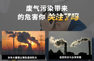 廢氣污染可以帶來多種危害，常見的危害有哪些？